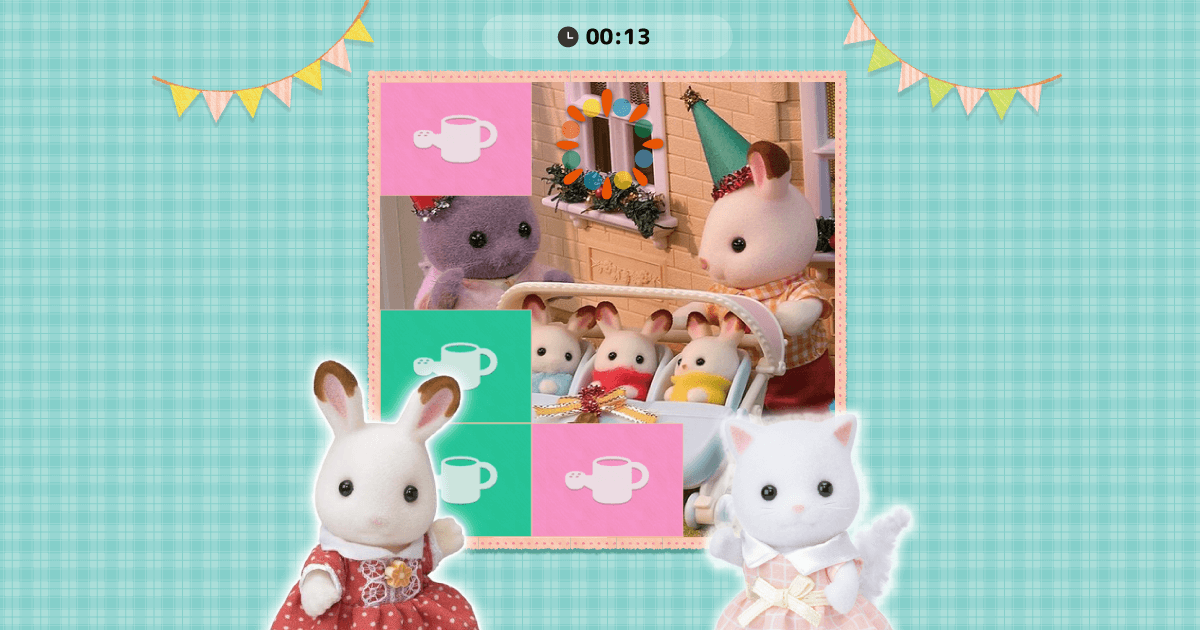 いろあわせゲーム │ シルバニアファミリー公式サイト