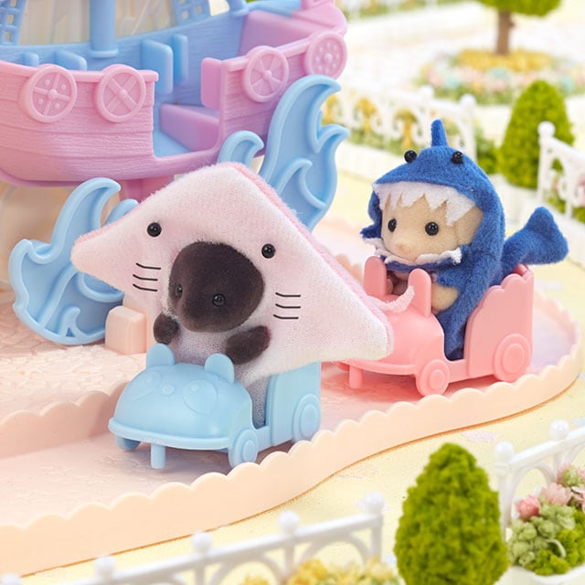 SYLVANIAN FAMILIES - Le duo des bébés en costumes lapin et chien