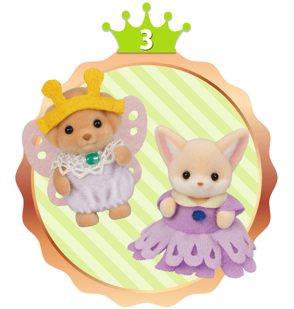 Sylvanian Families Baby Pair Set – Lovely Wedding Edition