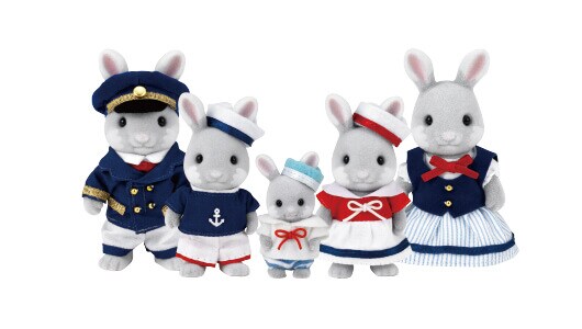 Sea Breeze Rabbit Family