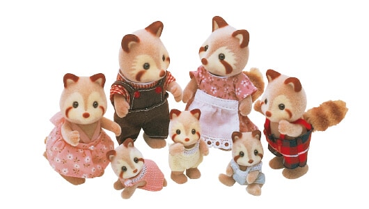 Sylvanian families raccoon family deals
