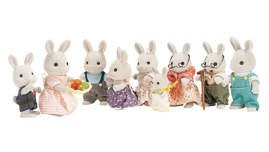 Gray Rabbit Family