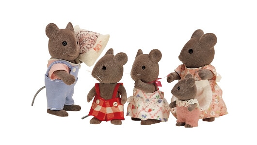 Gray Mice Family