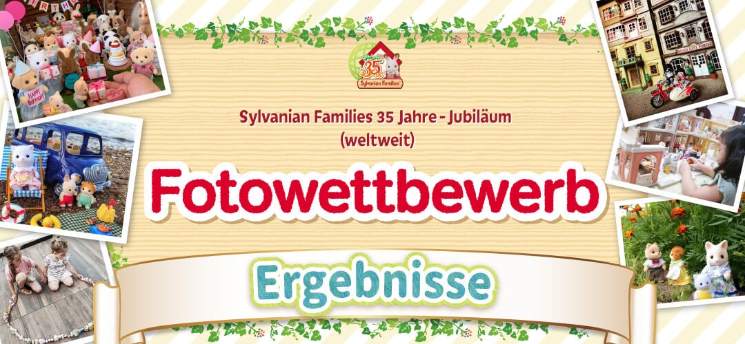 Sylvanian Families 35 Jahre - Jubiläum (weltweit) Fotowettbewerb