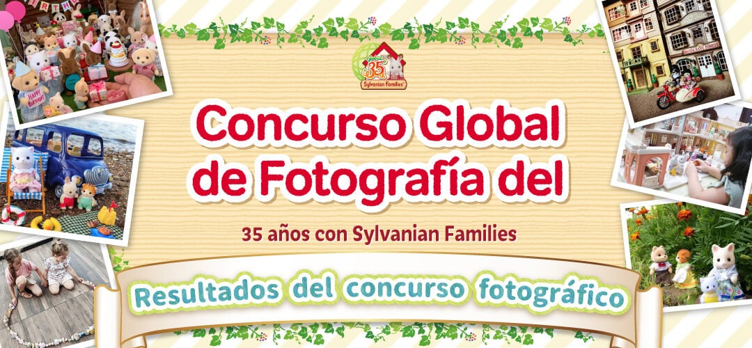 Concurso Global de Fotografía del 35 Aniversario de Sylvanian Families