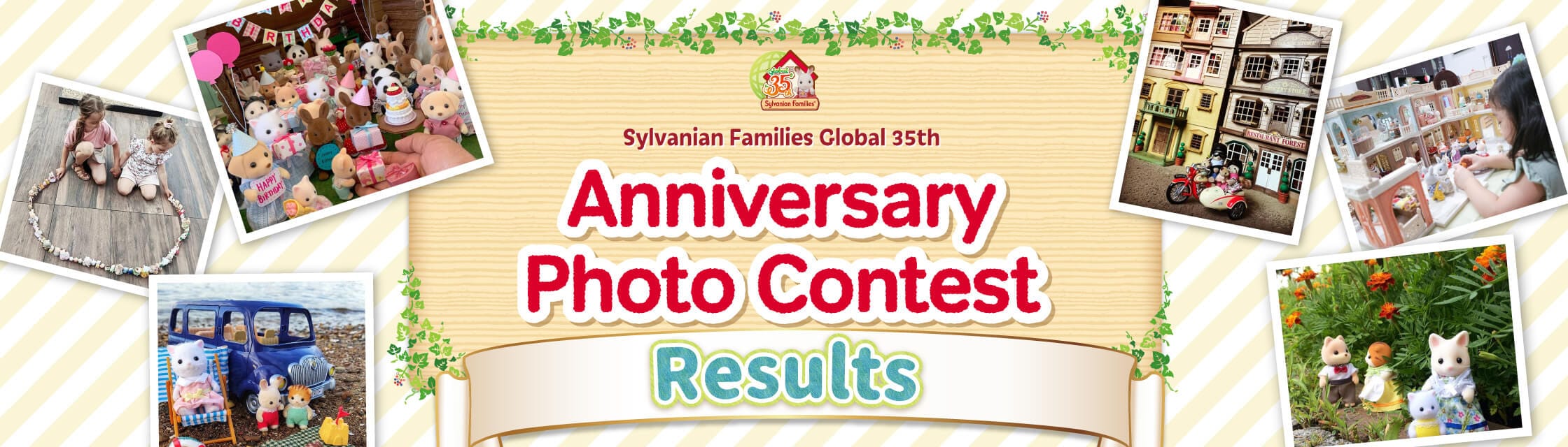 Sylvanian Families Global 35th Anniversary Photo Contest