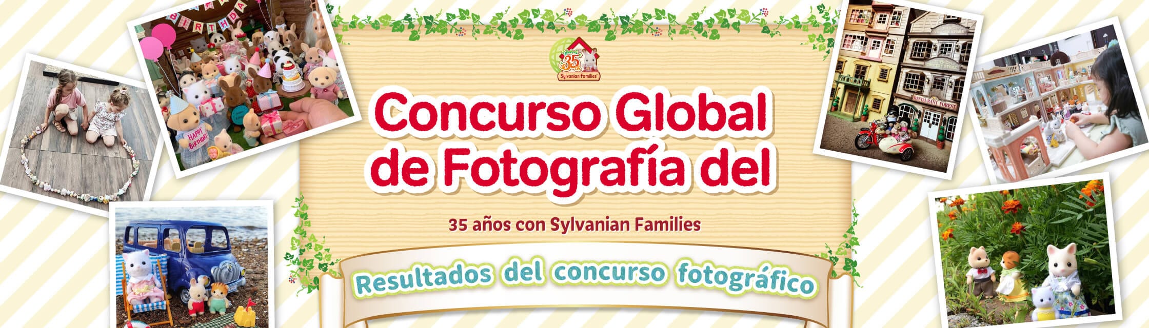 Concurso Global de Fotografía del 35 Aniversario de Sylvanian Families