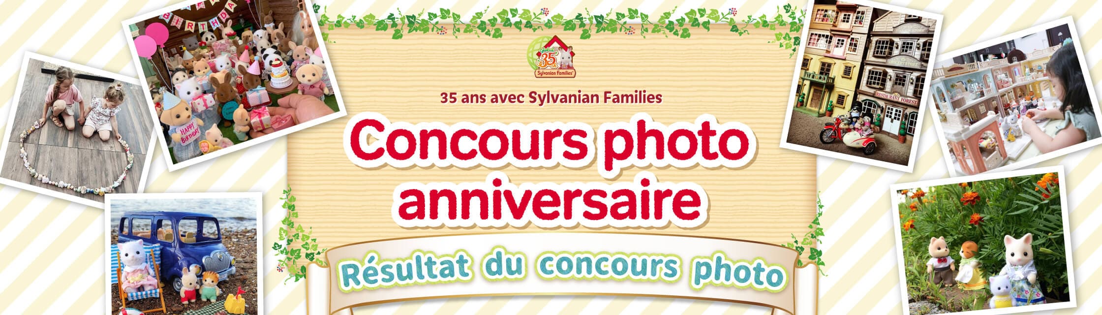 Sylvanian Families Global 35th Anniversary Photo Contest