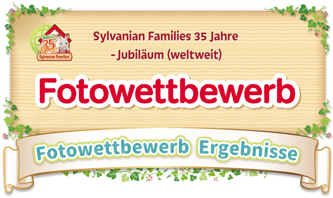 Sylvanian Families 35 Jahre - Jubiläum (weltweit) Fotowettbewerb