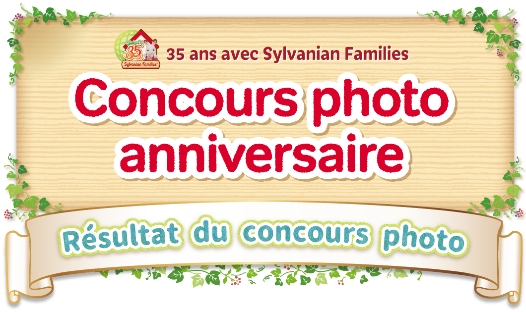 35 ans avec Sylvanian Families Concours photo anniversaire