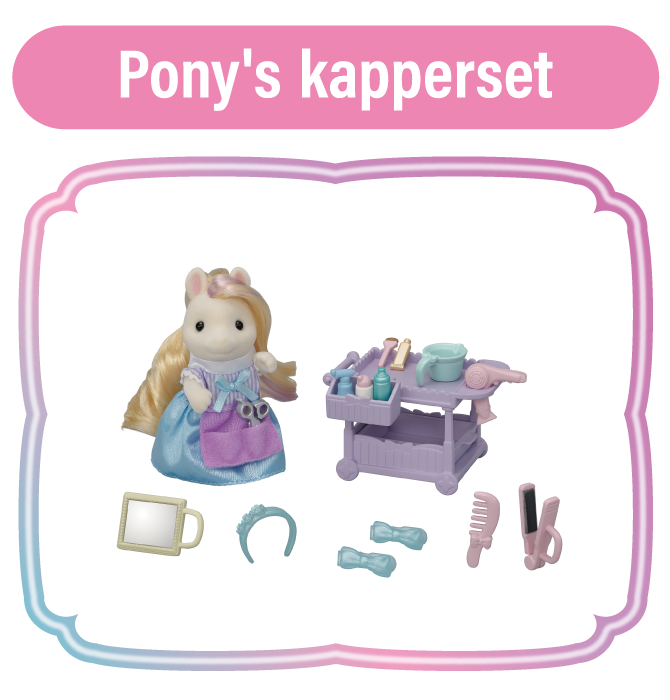 Pony's kapperset