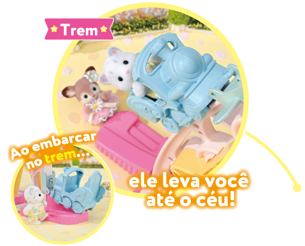 Trem：Ao embarcar no trem… ele leva você até o céu!