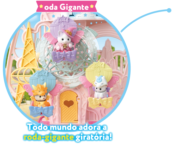 oda Gigante：Todo mundo adora a roda-gigante giratória!