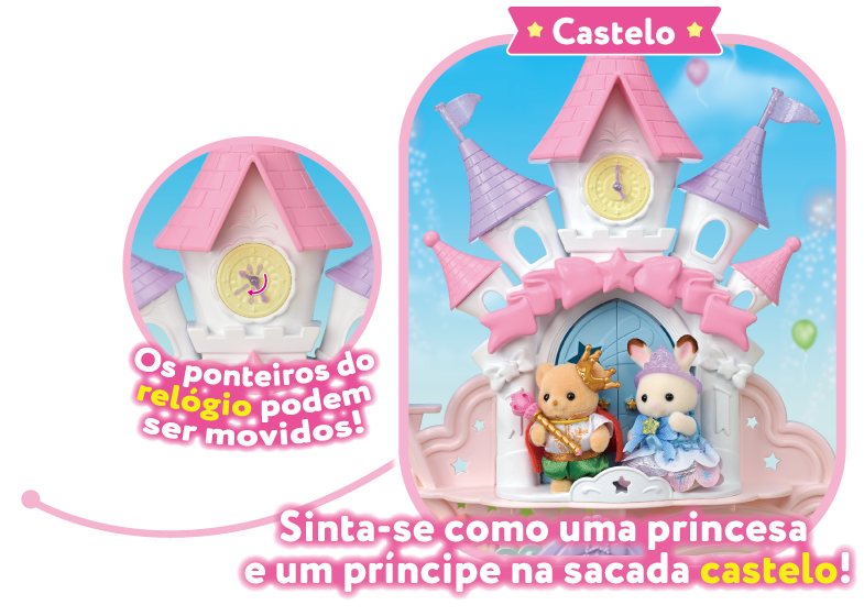 Castelo：Sinta-se como uma princesa e um príncipe na sacada do castelo!