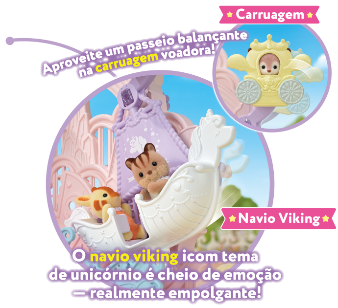 Navio Viking：O navio viking com tema de unicórnio é cheio de emoção — realmente empolgante!