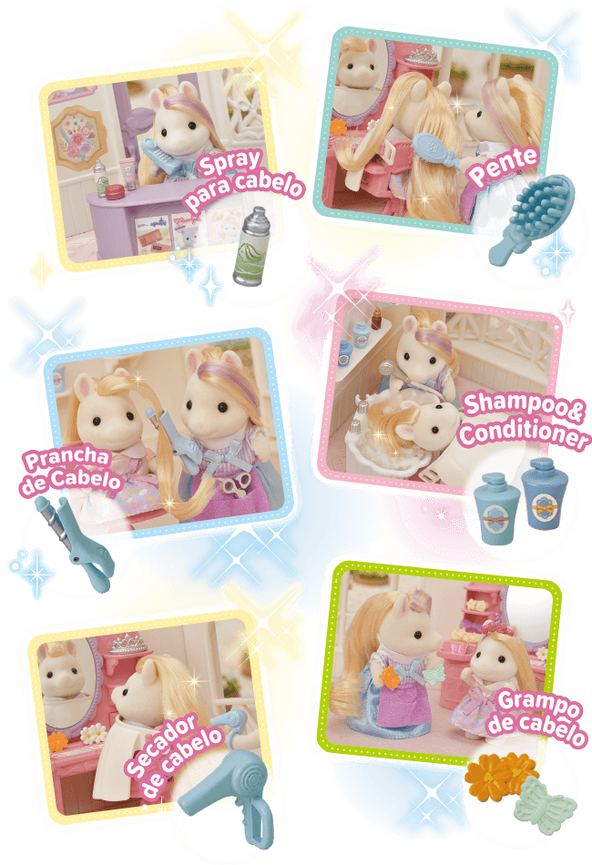 Salão de Beleza Elegante da Pônei │ Sylvanian Families