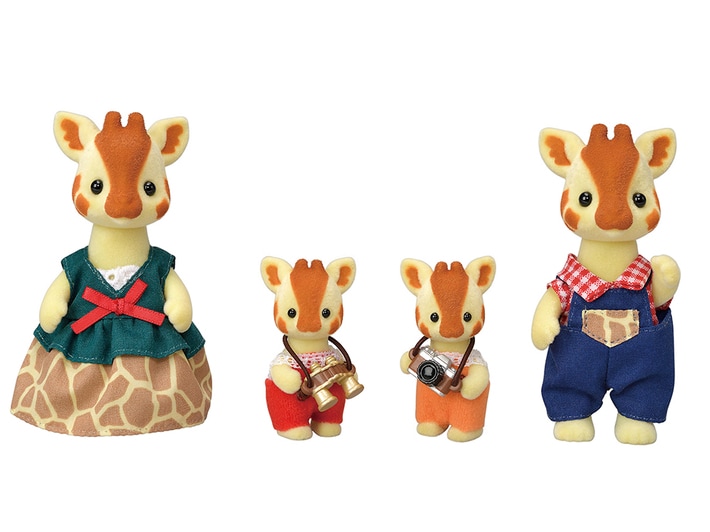 Introduce you to the Highbranch GiraffeFamily │ Sylvanian Families