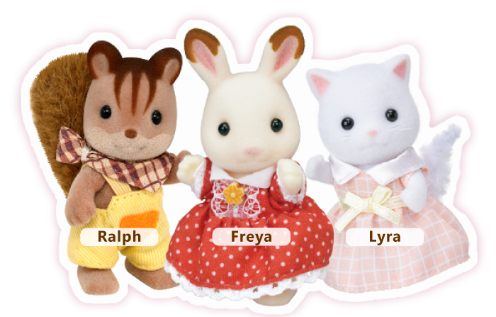 Sylvanian Families Charaktere