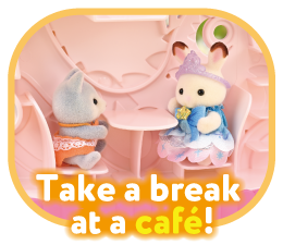 Take a break at a café!