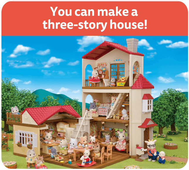 You can make a three-story house!