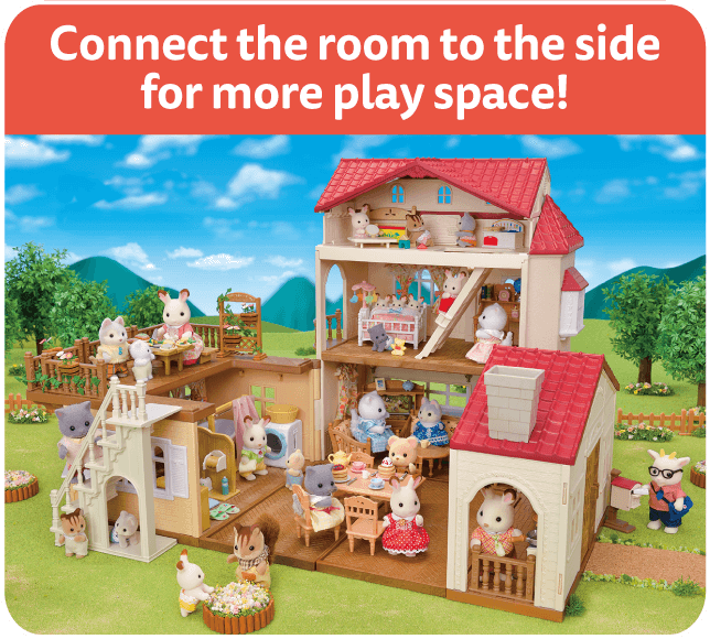 Connect the room to the side for more play space!