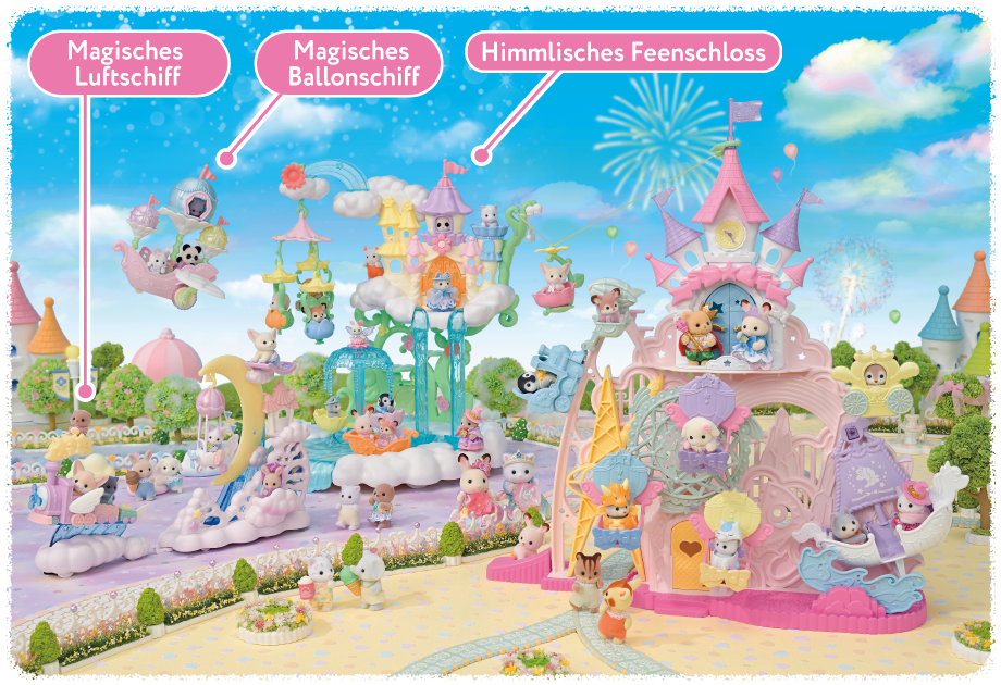 Magisches Luftschiff、Magisches Ballonschiff、Himmlisches Feenschloss