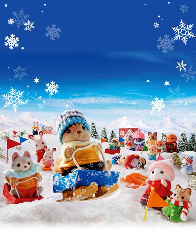 Sylvanian Families Winterwunderland Fotowettbewerb