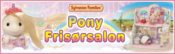 Sylvanian Families Pony Frisørsalon med figur