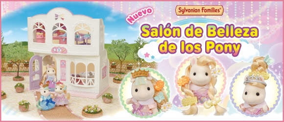 Sylvanian Families Salón de Belleza de los Pony