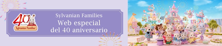 Sylvanian Families Web especial del 40.º aniversario
