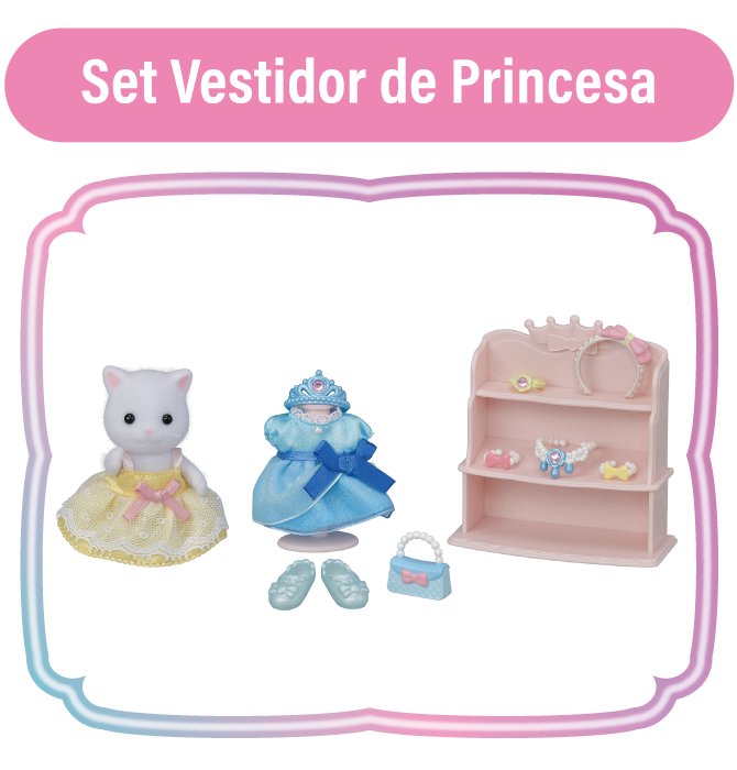 Set Vestidor de Princesa