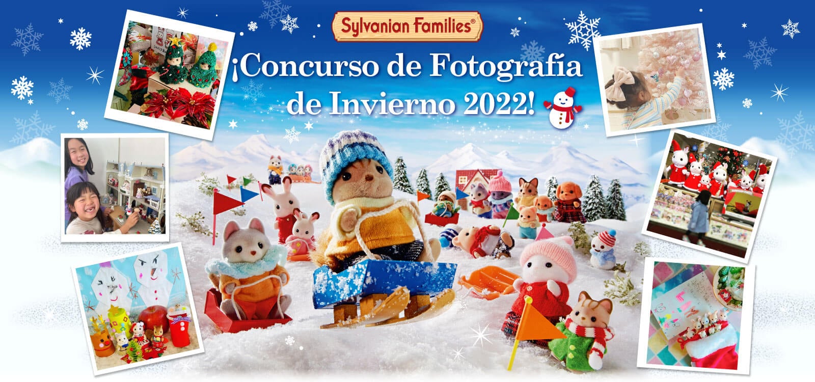 Sylvanian Families Happy Winter Photo Contest 2022