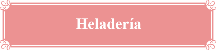 Heladería