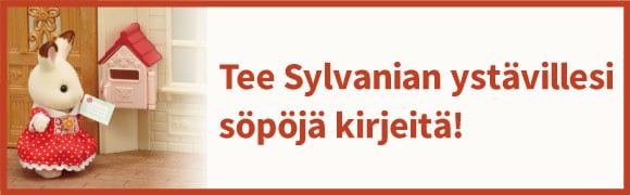 Tee Sylvanian ystävillesi söpöjä kirjeitä!