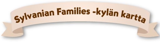 Sylvanian Families -kylän kartta