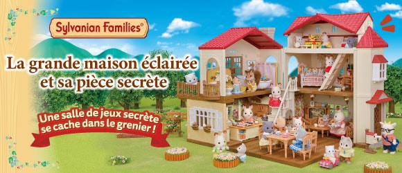 Acheter Maison de poupée Sylvanian Families avec salle de jeux secrète en  ligne?