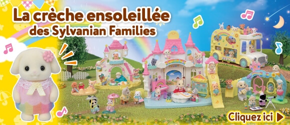 La crèche ensoleillée des Sylvanian Families