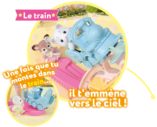 Le train：Une fois que tu montes dans le train... il t'emmène vers le ciel !