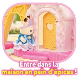 Entre dans la maison en pain d'épices!