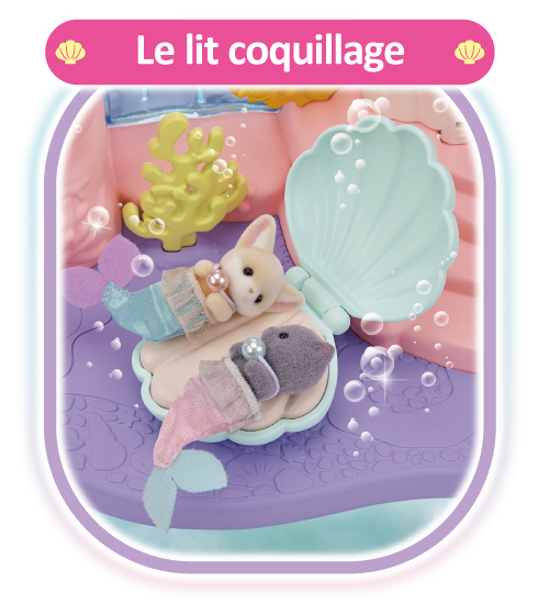 Le lit coquillage