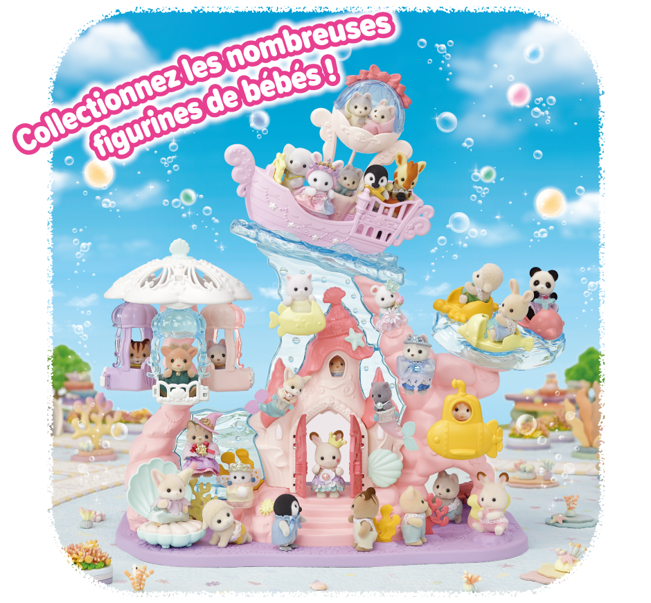 Collectionnez les nombreuses figurines de bébés !