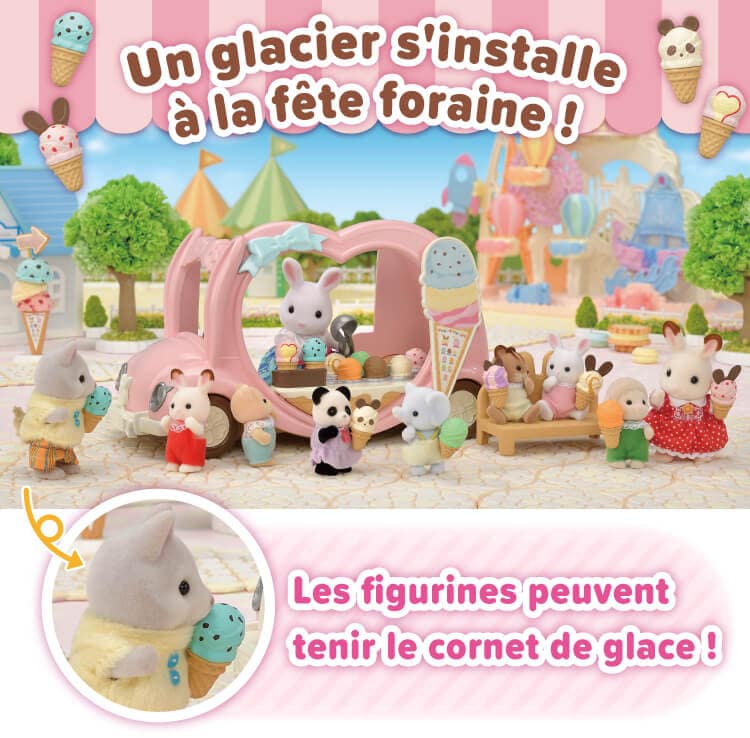 Un glacier s'installe à la fête foraine !