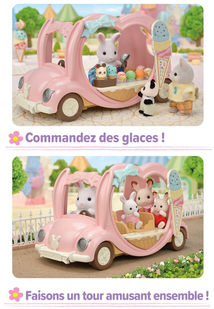 Commandez des glaces !