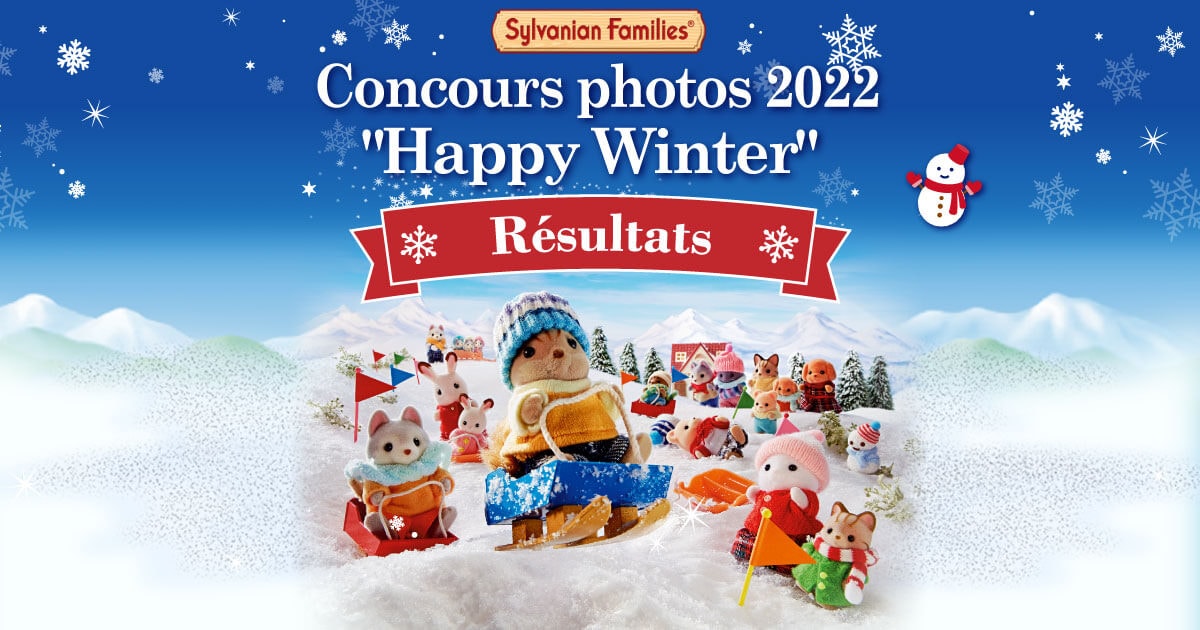 Concours photos 2022 : Happy Winter │ Sylvanian Families Official Website