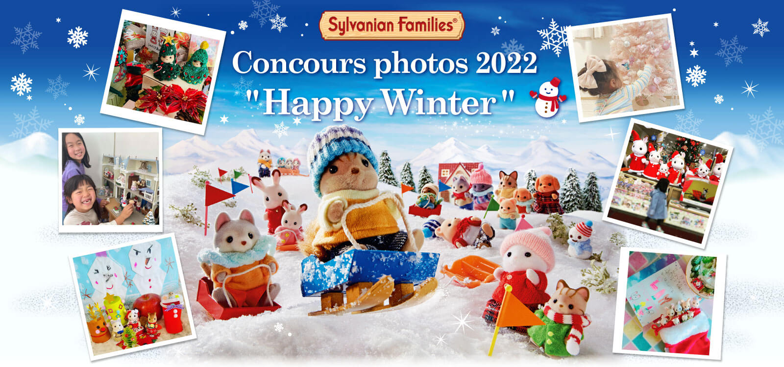 Sylvanian Families Happy Winter Photo Contest 2022