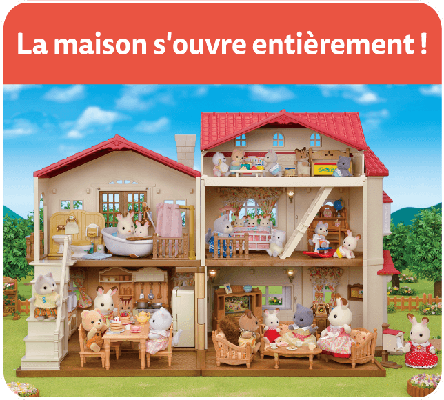 Acheter Maison de poupée Sylvanian Families avec salle de jeux secrète en  ligne?