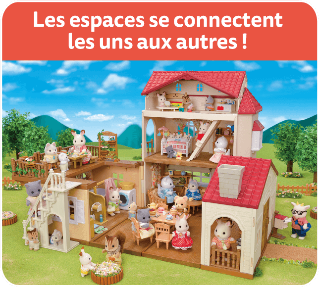 Les espaces se connectent les uns aux autres ! 