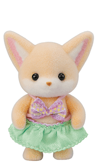 Le bébé Fennec Yulie