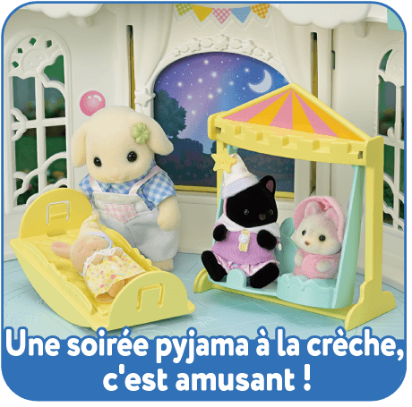 Une soirée pyjama à la crèche, c'est amusant !