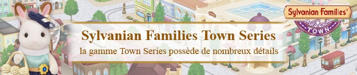 Certains week-ends, les Sylvanian Families se rendent en  ville vêtus de leurs plus belles tenues.